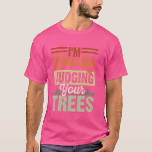Ik oordeel stilletjes over je boomverkenner t-shirt