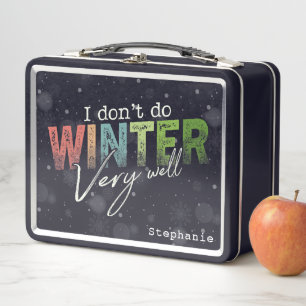 Ik overleef de winter niet zo goed Grappige winter