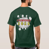 Ik overleefde 2020 explosie t-shirt (Achterkant)