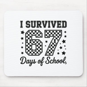 Ik overleefde 67 dagen met school leraren studente muismat