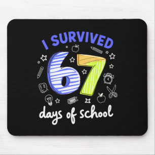 Ik overleefde 67 dagen school Meme leraar Student  Muismat