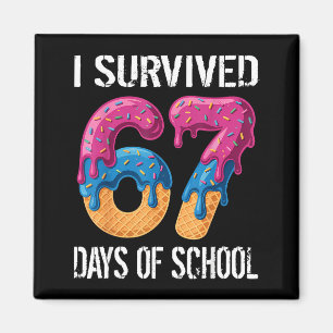 Ik overleefde 67 dagen schooljongens ijsdruppel T Magneet
