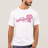 Ik overleefde barbenheimer 2023 t-shirt (Voorkant)