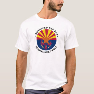 Ik overleefde de 20## Arizona hittegolf T-shirt