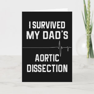 Ik overleefde de aortadissectie van mijn vader kaart