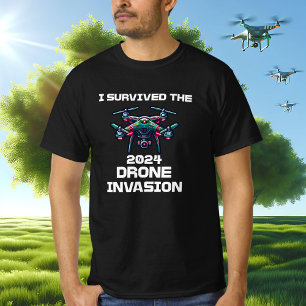 Ik overleefde de drone-aanval van 2024 t-shirt