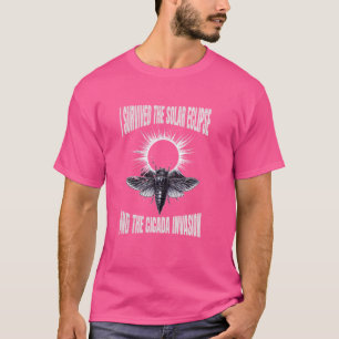 Ik overleefde de Zonsverduistering en de Cicada in T-shirt