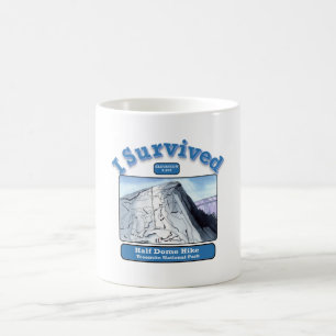 Ik overleefde een halve koepelwandeling, Yosemite  Koffiemok