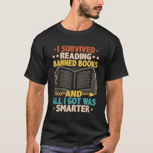 Ik overleefde het lezen van verboden boeken en lit t-shirt