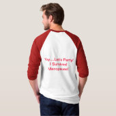 Ik overleefde het SHIRT van de menopauze (Achterkant volledig)