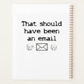 Ik overleefde nog een vergaderingsplanner planner (Achterkant)