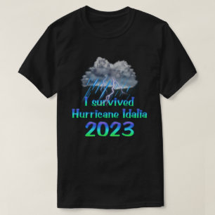 Ik overleefde orkaan Idalia 2023 T-shirt