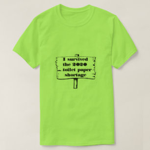 Ik overleefde t-shirt