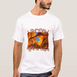 Ik overlevende Hogwarts Canyon, Noord-Wash, Utah T-shirt