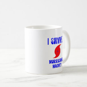 Ik overlevende orkaan Harvey Koffiemok
