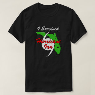 Ik overlevende orkaan Ian T-shirt