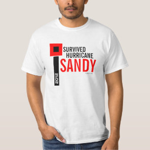 Ik overlevende orkaan Sandy T-Shirt 9