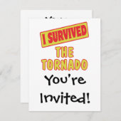 IK OVERVIESDE DE TORNADO KAART (Voorkant / Achterkant)