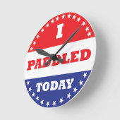 Ik paddelde vandaag ronde klok (Hoek)