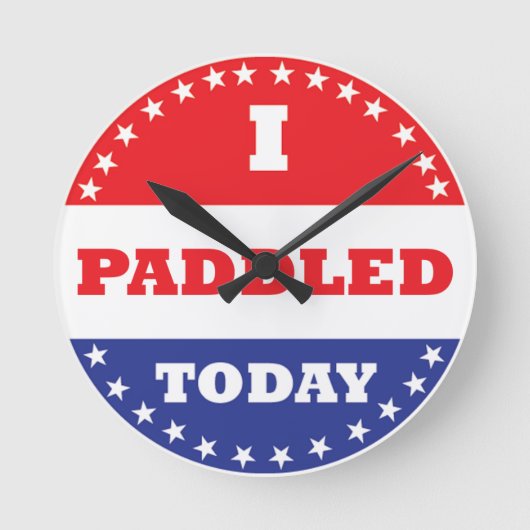 Ik paddelde vandaag ronde klok (Voorkant)