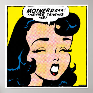 Ik pak me. (kleinere afmetingen) poster