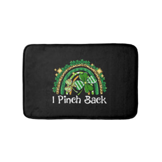 Ik pak Shamrock St Patrick's Day Saint Badmat