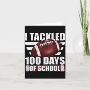 Ik pakte 100 dagen schoolvoetbal 100ste dagen aan kaart