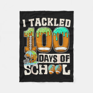 Ik pakte 100 dagen schoolvoetbal ijs Dr Fleece Deken