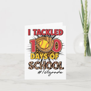 Ik pakte 100 dagen van 1e klas Softbyll Leopard K Kaart