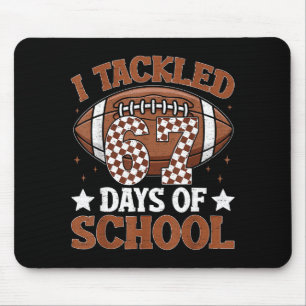 Ik pakte 67 dagen schoolvoetbal aan, 67 dagen slim muismat