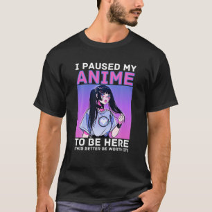 Ik pakte mijn Anime om hier te zijn, Otaku Anime M T-shirt