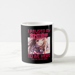 Ik pakte mijn Anime om hier te zijn, Otaku Japanse Koffiemok