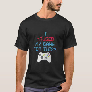 Ik pakte mijn game video gamer Gift T Shirt voor j