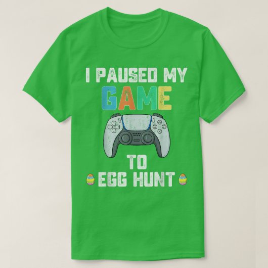 Ik pakte mijn spel om hap-pap te graven. t-shirt (Design voorkant)