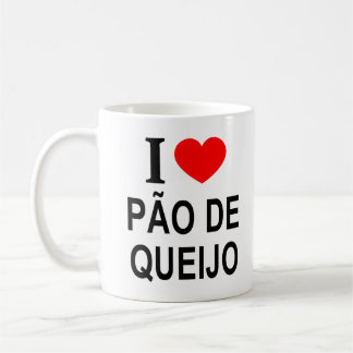 Ik ❤️ PÃO DE QUEIJO Ik HOU VAN PÃO DE QUEIJO Ik HE Koffiemok