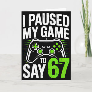 Ik Pauzeerde Mijn Game Om 67 Gamer Gamen Jongens M Kaart