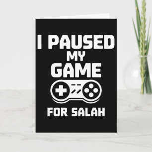 Ik Pauzeerde Mijn Game Voor Salah Moslim Gamer Ram Kaart