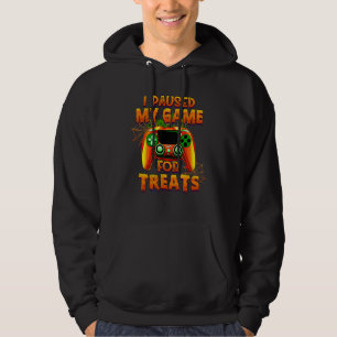 Ik Pauzeerde Mijn Game Voor Snoepjes Grap Of Gav Hoodie