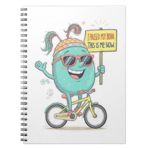 Ik pauzeerde mijn hersenen - dit ben ik nu! notitieboek
