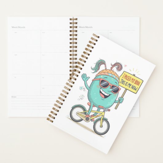 Ik pauzeerde mijn hersenen - dit ben ik nu! planner (Display)