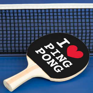 Ik pingel pong paddle gift voor tafeltennisfan tafeltennisbatje