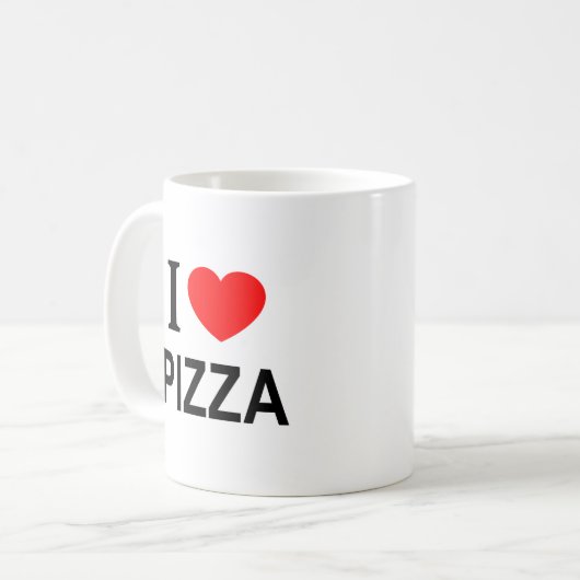 IK ❤️ PIZZA I LIEFT VAN PIZZA I HEART PIZZA MOK (Voorkant links)