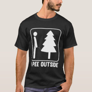 Ik plas buiten Camg T-shirt