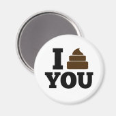 Ik poep je magneet (Voorkant / Achterkant)