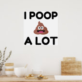 Ik poop een partij poster (Keuken)