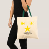 Ik praat met sterren tote bag (Voorkant (product))