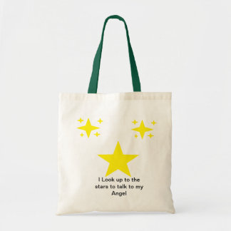 Ik praat met sterren tote bag