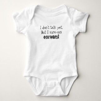 Ik praat nog niet met Baby Romper