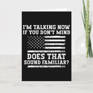 Ik praat nu T-shirt Trump Kamala debat grappig Tr Kaart