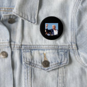 Ik! President Trump Ronde Button 5,7 Cm (In situ)